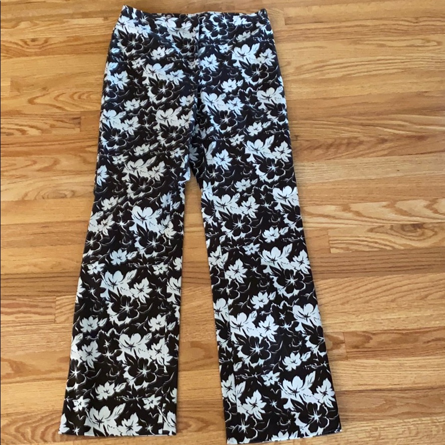Flowered Pants